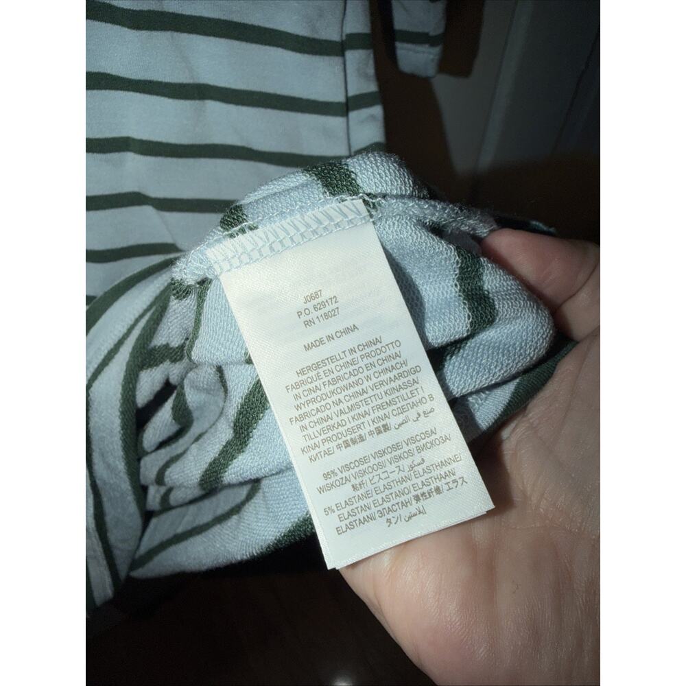 NEW Boden Imelda Hooded Tunic Dress Blue Green Stripe Pockets Size 6‎ - Picture 4 of 5